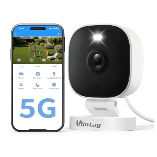 Vimtag Mini G3 Security Camera Outdoor/Indoor with Spotlight, Plug-in HD Full-Color Night Vision Home Cam with AI Human Detection, Weather-Resistant, Cloud/SD Card Storage, Support Alexa & 2.4Ghz WiFi