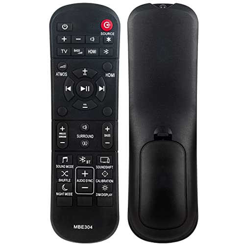 Allimity Replacement Remote Control for JBL Soundbars - Compatible with 9.1, 5.1, 3.1, 2.1, 2.0 Systems