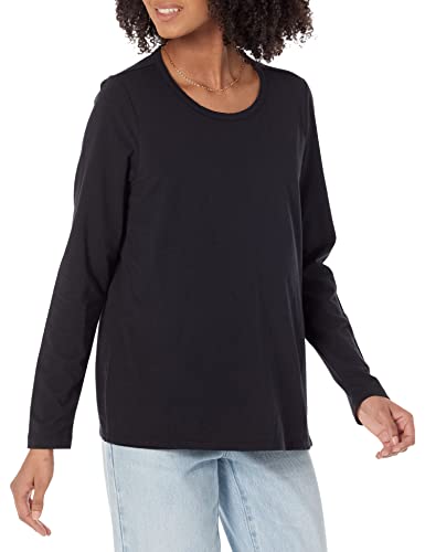 Amazon Essentials Camiseta de Lactancia Mujer, Negro, XXL