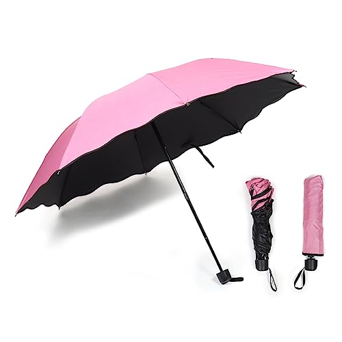 Image of HomeCloud Magic Umbrella Windproof, Sunproof & Rainproof with Sturdy Steel Shaft & Wrist Straps | Secret Blossoms Occur with Water Magic Print | Easy to Hold & Carry | Umbrella for Women, Men & Kids