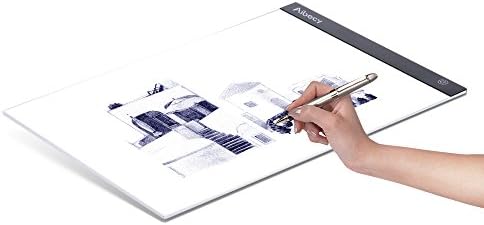 Aibecy Portable A3 LED Light Box Drawing Tracing Tracer Copy Board Table Pad Panel Copyboard with Memory Function Stepless Brightness Control for Artist Animation Tattoo Sketching Architecture
