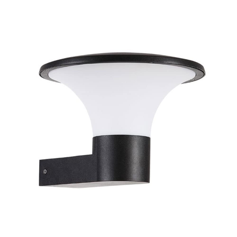 Luminaire extérieur E27 étanche IP54 design moderne noir pour mur de balcon