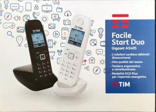 Téléphone sans fil Gigaset AS405 Clavier simple Identification de 'appelant 4 piles AAA - vue 3