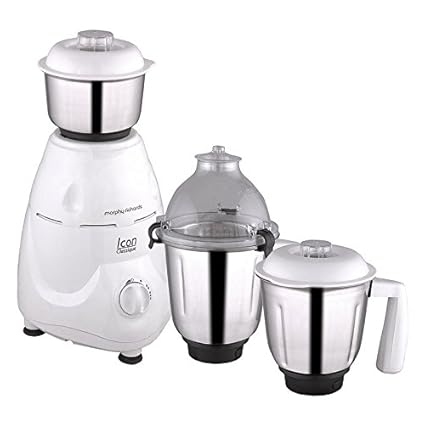 Morphy Richards Icon Classique 750-Watt Mixer Grinder (White)