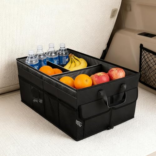 Rangement auto pliable multi-compartiments pour grand coffre et utilitaire - 4