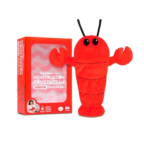 Menstruation Crustacean Lobster – The Original Viral Cuddly & Cute Plush Lavender Scented Heating Pad for Cramps