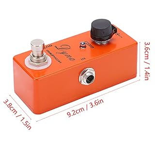 Pédale d’effet de guitare, pédales d’effets portables True Bypass Orange MXR Durable pour jouer - Les Beatles, Paul McCartney, John Lennon, RIngo Starr, George Harrison Pédale d'effet de guitare, pédales d'effets portables True Bypass Orange MXR Durable pour jouer – Image 6