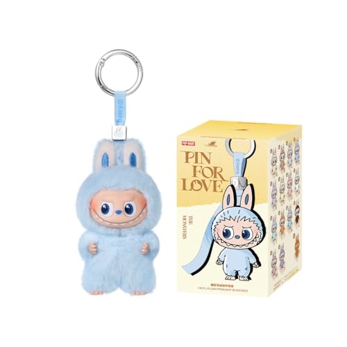 POP MART THE MONSTER PIN FOR LOVE シリーズぬいぐるみペンダント(A-M)【1ピース 】ポップマート ガチャガチャ ブラインド ボックス フィギュア プラモデル プレミアム おもちゃ ソフビ オリジナル キャラクター 誕生日 プレゼントのサムネイル