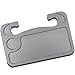 Lightter Wheelmate Car Table Steering Wheel Tray and Vehicle Seat Mount Notebook Laptop Eating Desk,Car Food Eating Tray,Gray