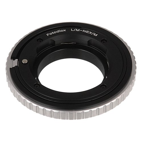 Fotodiox レンズマウントアダプター Leica Mレンズ - Sony EマウントNEXカメラ マクロフォーカスヘリコイド Leica M - NEX マクロ付き Sony NEX 3 5 7 NEX FS-100 VG10に対応