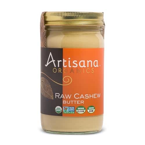Artisana Organics Raw Cashew Butter - No Sugar Added, Vegan