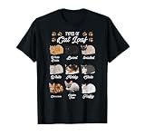 Cat Lover's Kitty Kitten Loaf Shirt - Classic Fit Crew Neck Black T-Shirt