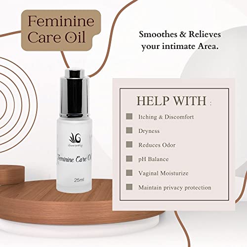 Ifune Yoni Oil, Natural Yoni Oil, Mint Fresh Feminine Care Oil, Reduces Odor, Restores Ph Balance, Lavender, Hygiene Products For Women, Natural Body Care Oil With Tea Tree 25Ml/0.85Oz #TOP3