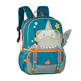 Mochila Costas Escolar Infantil Tubarão