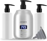 Massageölwärmer, professioneller Lotionwärmer, Spender, Heizung, Cremes Wärmer Silber