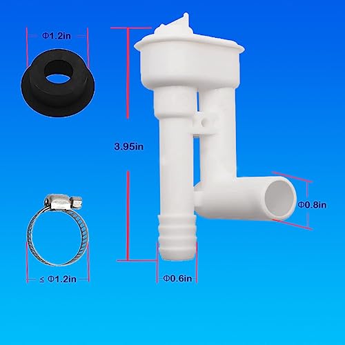 image for Imengnie 385316906 Vacuum Breaker Kit without Hand Sprayer Hook Up RV 