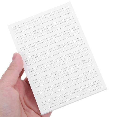 Cuadernos de práctica de caligrafía en inglés con papel de doble línea resistente 4