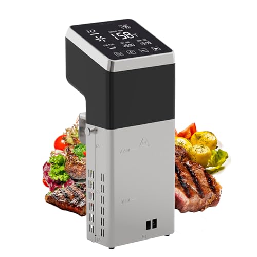 Commercial Sous Vide Precision Cooker 1400W | Fast-Heating Immersion Circulator | Thermal Sous Vide Machine with Accurate Temperature & Timer | IPX7 Waterproof | Quiet | For Restaurants & Home Kitchen by PolyChef - Used condition - US$265.99