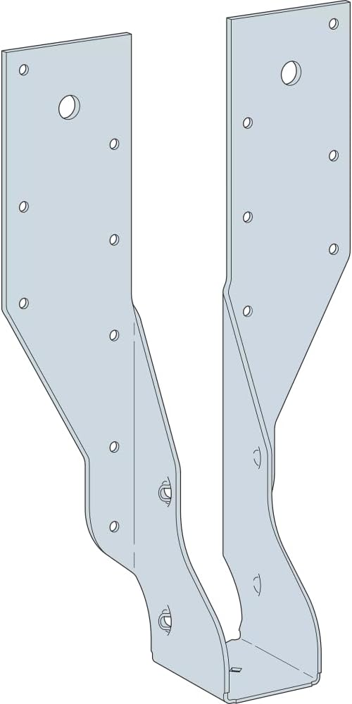 Simpson Strong-Tie THA 9-11/16 in. Galvanized Adjustable Hanger for 2X Truss (Pack of 50)