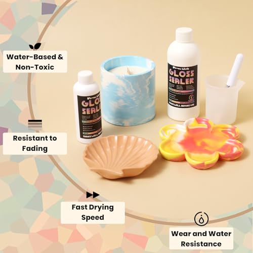 Scellant acrylique sans odeur pour protéger le plâtre de l'eau - 4