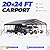 EROMMY 20' x 24' Heavy Duty Metal Carport with Galvanized Steel Roof & Base for All-Weather Protection, Outdoor Carport Garage, Versatile for Car, Boat, Tractor, and Party Use, Dark Gray