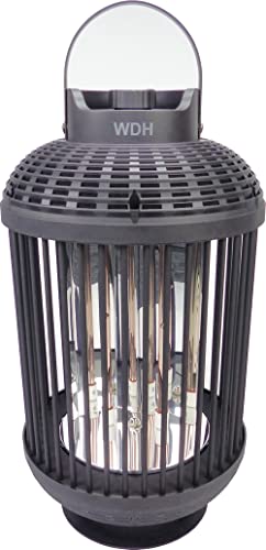 Aktobis Heizlaterne Standheizstrahler WDH-12HL - mit zwei Heizstufen (600/1.200 Watt) und eine 180° Rotationsfunktion ausgestattet