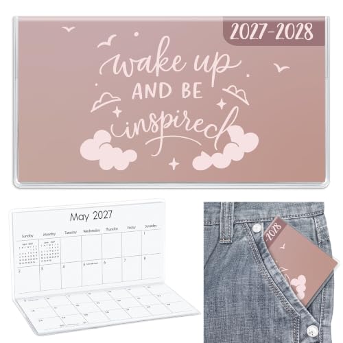 ReliThick 6.5" 2027-2028 Pocket Calendar for Purse, Inspirational