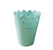 Produktbild Haodou Krone Spitze Blumentopf/Cactus Vase Kunststoff Hohl Pflanzgefäß Balkon Garten Pflanzkübel Home Decor Schönes Design (Blau)