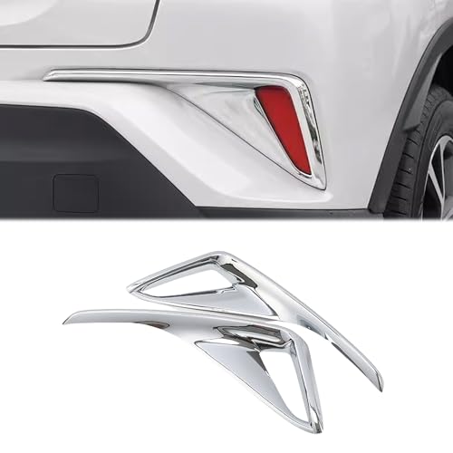Sodukynトヨタ C-HR CHR 初代目 に対応リア フォグランプ カバー フォグライトドレスアップ傷防止アクセサリー
