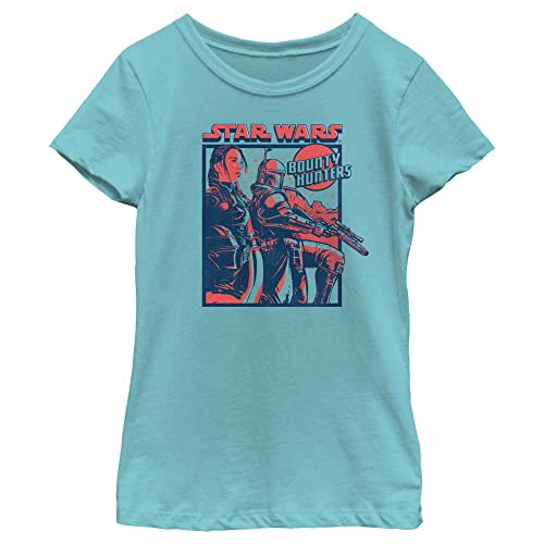 T-Shirt à Manches Courtes pour Fille sur le thème Boba Fett à offrir pour un anniversaire
