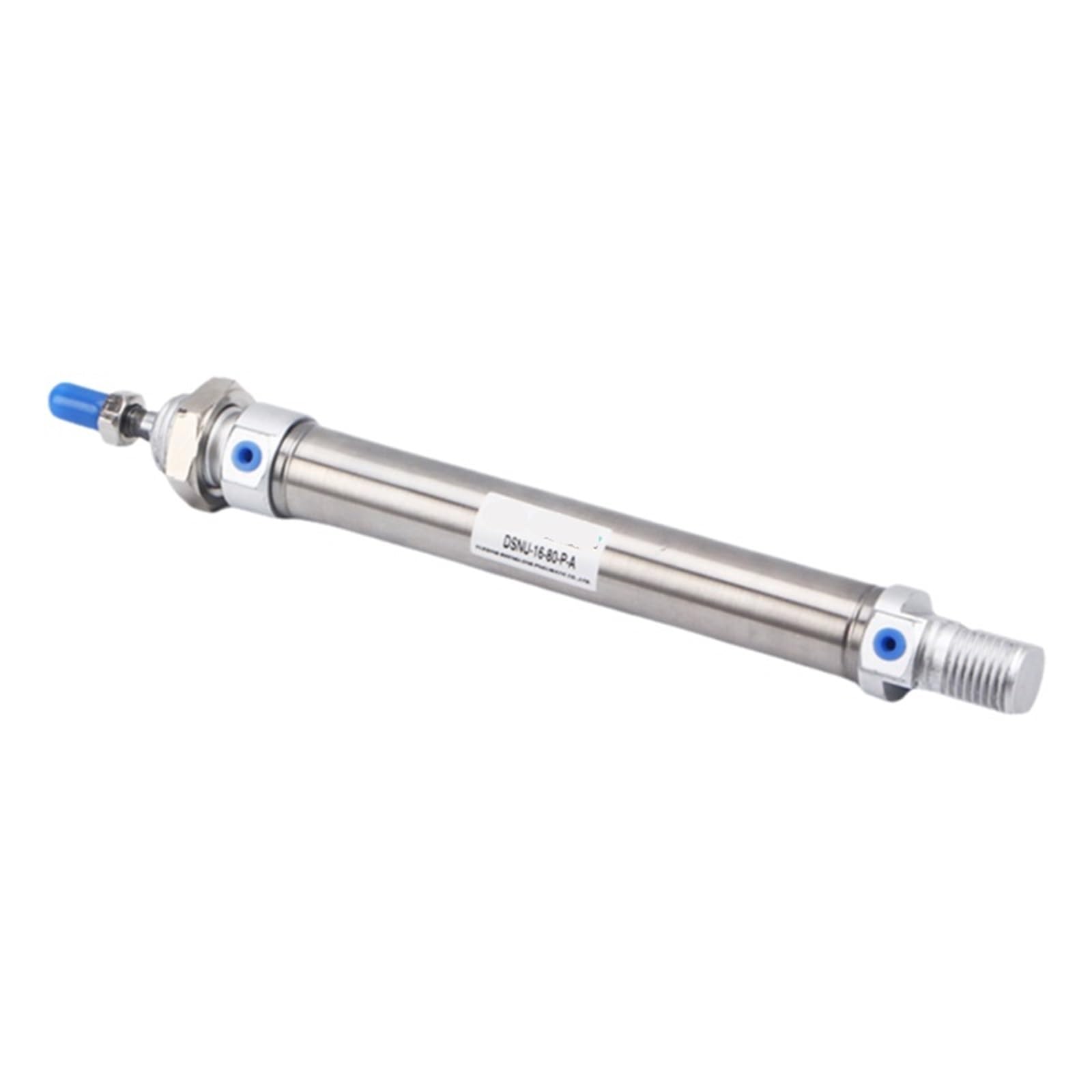 Mini cylindre pneumatique DSNU en acier inoxydable durable pour guidage mécanique rigoureux