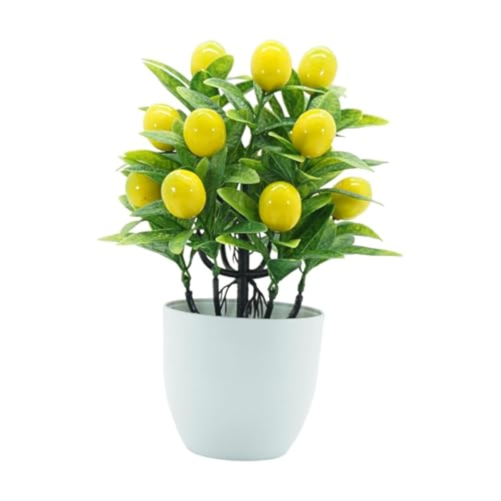 Mini Fake Plant Decorative Potted Plant for Table Decor