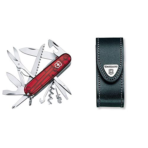 Couteau d'officier Huntsman Lite Victorinox pour le bricolage et la survie avec étui