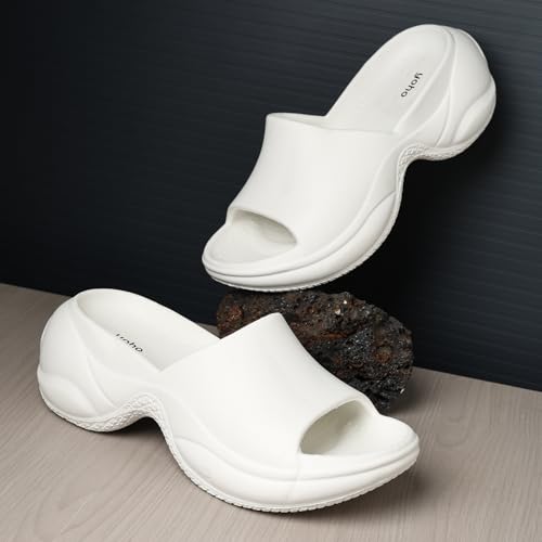 Image of YOHO SLR 102 Slip-Ons for Women | One-Piece EVA Build | Lightweight & Water-Resistant | Ergonomic Contour Design | Bold Fashion Silhouette | Sculpted Footbed | All-Day Ease
