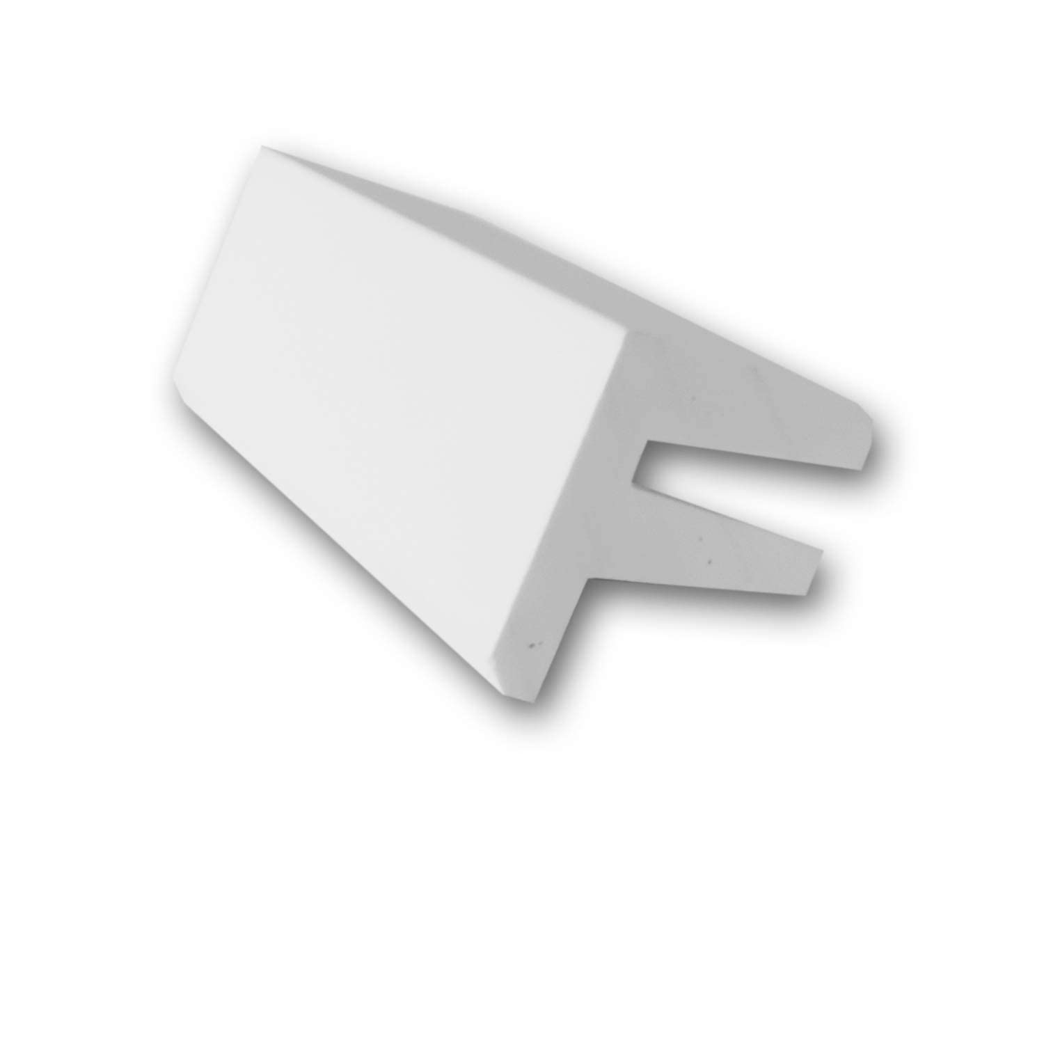 Orac Decor | High Density Polyurethane Crown Moulding for Indirect Lighting | Primed White | 4in Sample Piece | C380