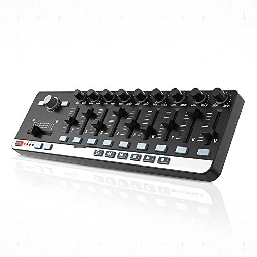 WKLIANGYUANPING Clavier de Piano 9 Midi Keyboard Portable Mini USB 9 Professionnel de contrôle de lignée Mince Midi… - Les Beatles, Paul McCartney, John Lennon, RIngo Starr, George Harrison WKLIANGYUANPING Clavier de Piano 9 Midi Keyboard Portable Mini USB 9 Professionnel de contrôle de lignée Mince Midi… – Image 8