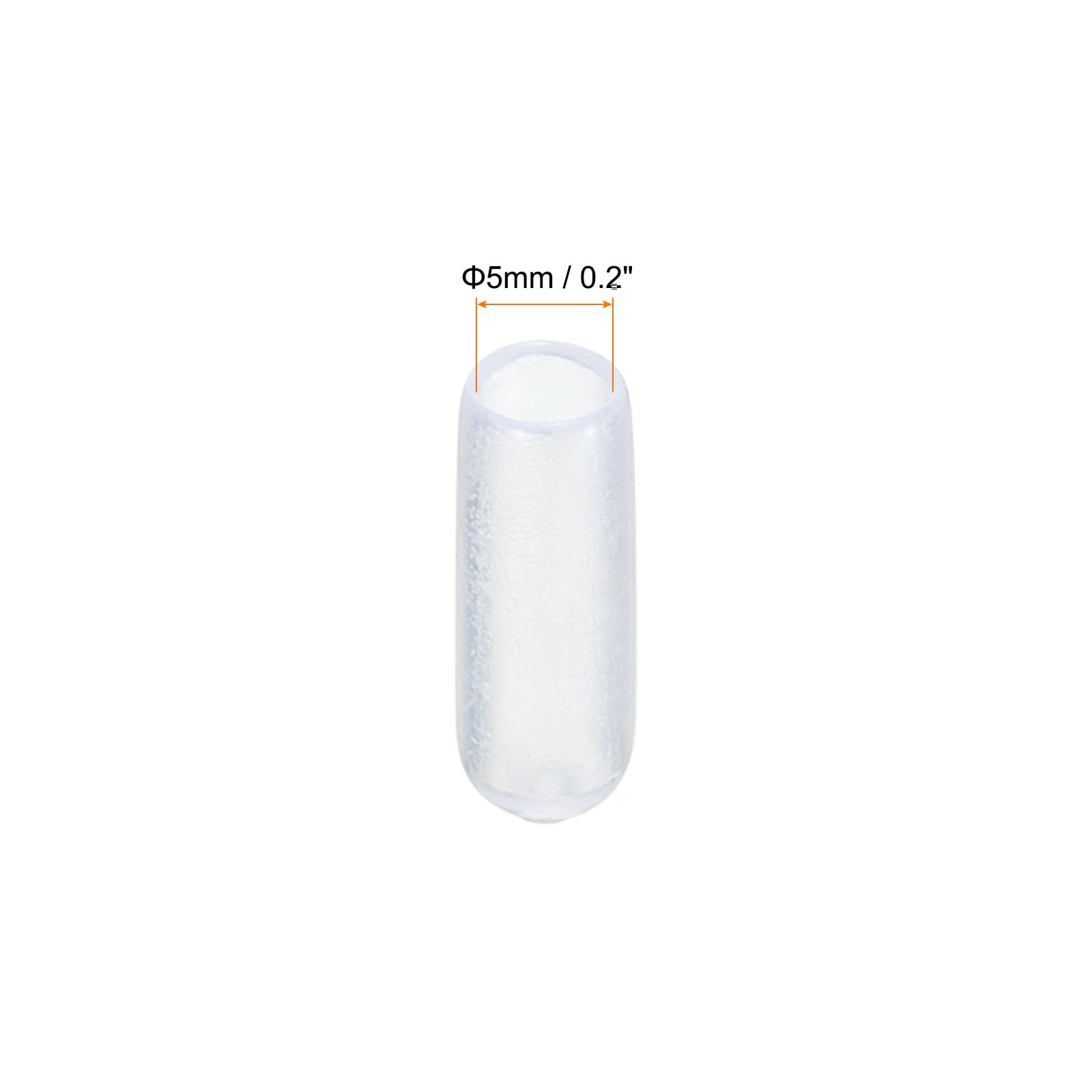 Rebower Screw Thread Protector Cover Rubber End Caps, [for Screw, Bolt] - 3/16