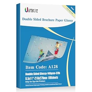 Uinkit 100 sheets Photo Paper Gloss...