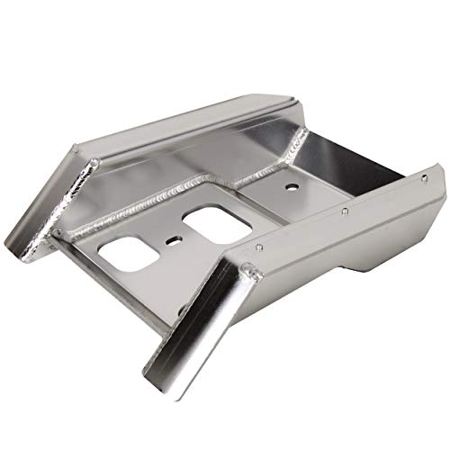 Ecotric Aluminum Swing Arm Skid Plate Compatible With 03-14 Suzuki Ltz400 03-06 Kawasaki Kfx400 04-08 Arctic Cat 400 Dvx #TOP2