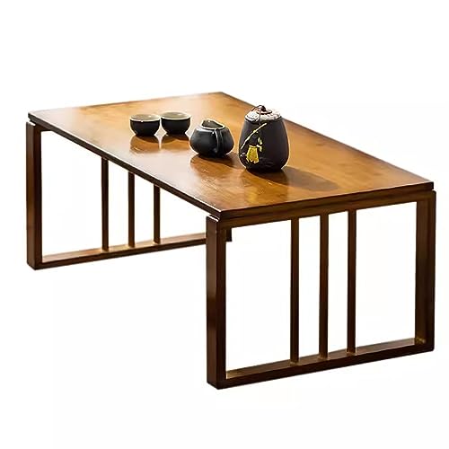 Przenośny japoński składany stolik kawowy, niski design Kotatsu do wiejskiego jadalni, oszczędność miejsca, łatwe przechowywanie, idealny na spotkania z herbatą i kawą