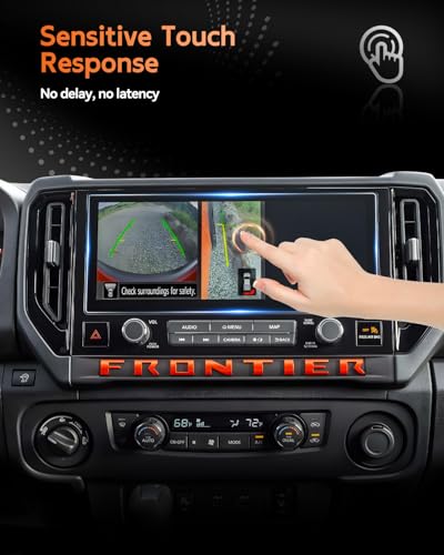 Protection écran tactile 12,3" Nissan Frontier 2025 préserver la console centrale