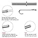 Maple Syrup Tapping Kit, Stainless Steel Maple Tree Taps Spiles for Making Maple Syrup, Tree Tapping Kit Maple Syrup Supplies(6 pcs)