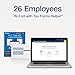 Adams 2024 W2 Tax Forms Kit, for 26 Employees, 6 Part Laser W2 Forms, 3 W3 Forms, Self Seal Envelopes & Access to Adams Tax Forms Helper (1009321)