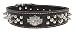 Harley Davidson Leather Spike Collar 1 1/2" x 22"