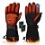 PEKWZIZ Heated Gloves, 5V 6000mAh Rechargeable Heated Gloves for Men Women, Waterproof & Upgrade Non-Slip Electric Heating Glove for Motorcycling, Hunting, Skiing, Outdoor Work (Black, Large)