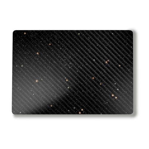 Carbon Fiber Laptop Skin Compatible with Surface Laptop 7 15" (2024) - Deep Space - Premium 3M Vinyl Protective Wrap Decal Cover - Easy to Apply | Crafted in The USA by MightySkins