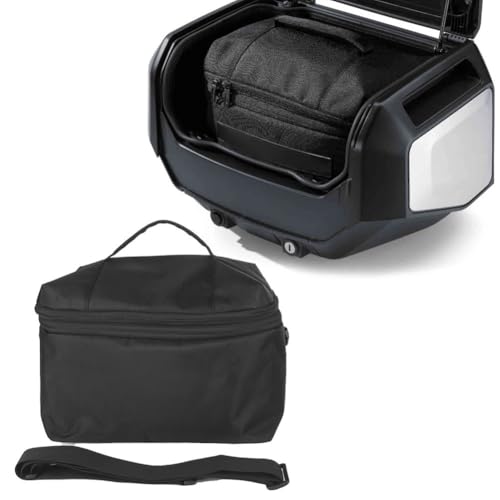 Vibsky Top Box Sac intérieur pour moto BMW R1300 GS Vario 2023-2025 Sac de rangement amovible imperméable Oxford avec bandoulière Capacité de 28 à 36 l