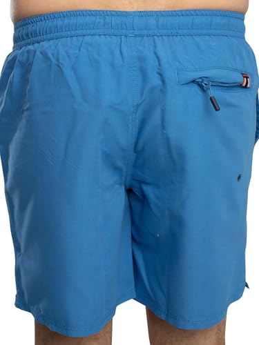 Superdry Men's Sport Graphic 17 Swim Shorts, Monaco Blue, L4