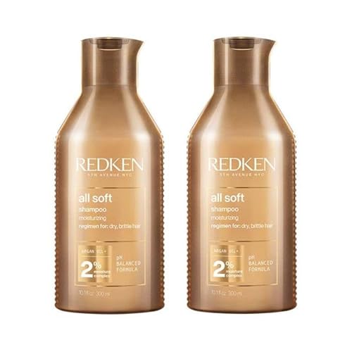 Redken All Soft Shampoo, 300 ml, doppelt
