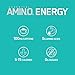 Optimum Nutrition Amino Energy - Pre Workout with Green Tea, BCAA, Amino Acids, Keto Friendly, Green Coffee Extract, Energy Powder - Iced Mocha Cappuccino, 30 Servings